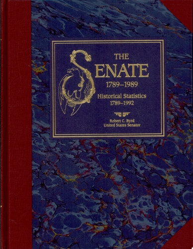 Senate, 1789-1989, V. 4 Historical Statistics, 1789-1992