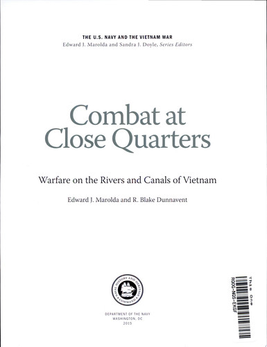 Combat at Close Quarters: Warfare on the Rivers and Canals of Vietnam Warfare on the Rivers and Canals of Vietnam