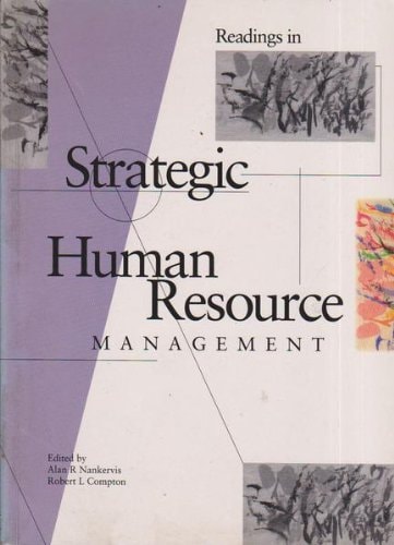 Readings in Strategic Human Resource Management