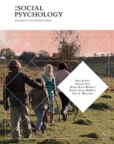 Social Psychology Australian and New Zealand Edition