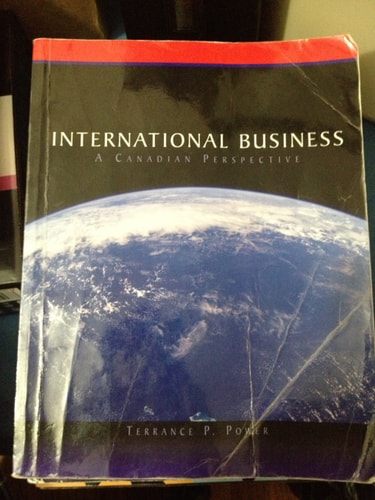 International Business A Canadian Perspective