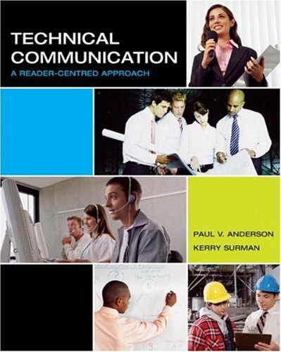 Technical Communication A Reader-Centered Approach