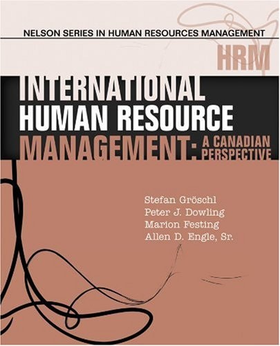 International Human Resource Management A Canadian Perspective