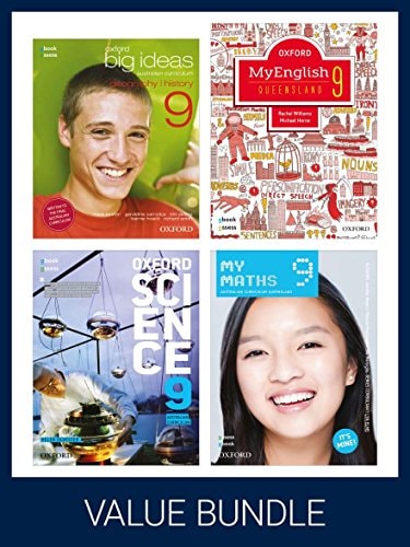 Oxford Qldpack 9 Student Books + Obook Assess