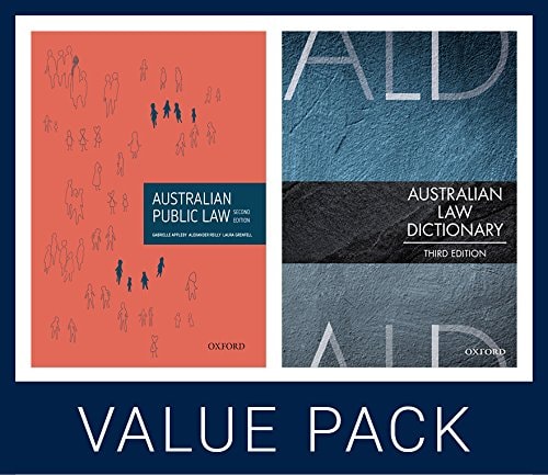 Australian Public Law 2e & Australian Law Dictionary 3e