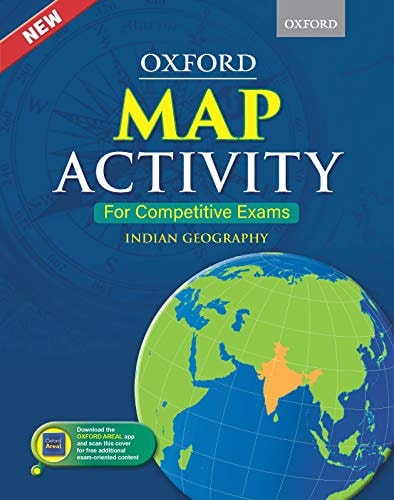 Oxford Map Activity for Competitive Exams: Indian Geography