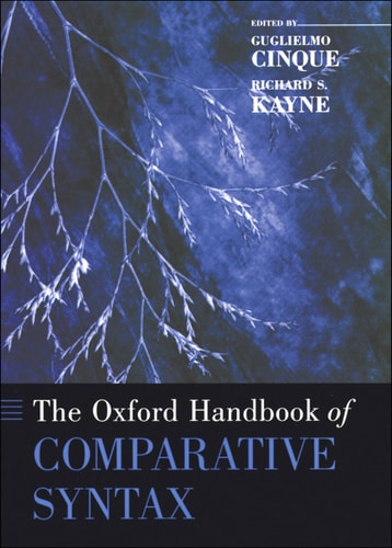 The Oxford Handbook of Comparative Syntax