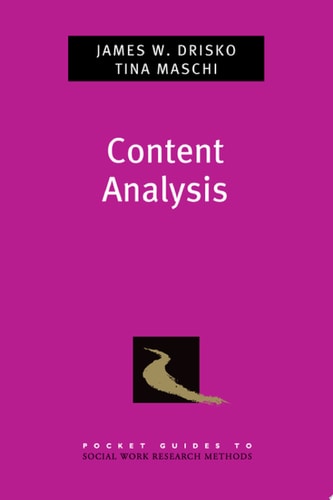 Content Analysis: Pocket Guide to Social Work Research Methods