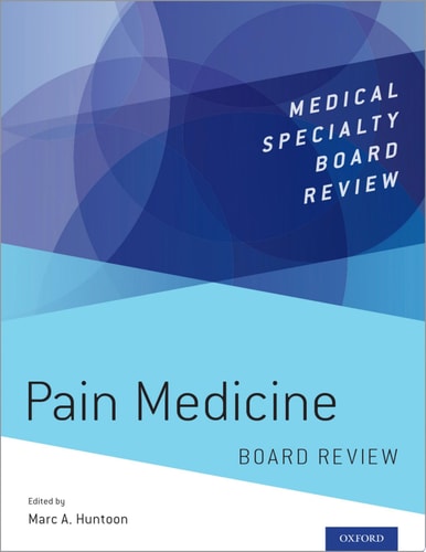 Pain Medicine Board Review