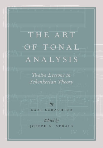 The Art of Tonal Analysis