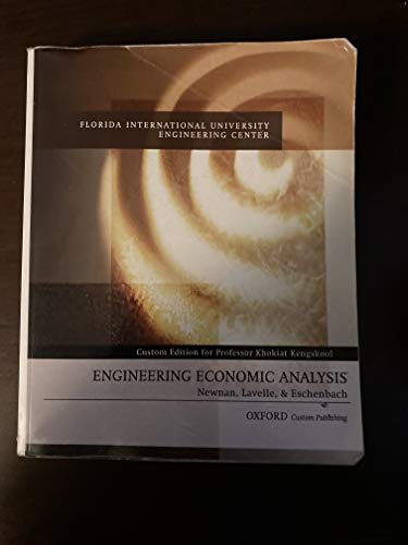 Engineering Economic Analysis