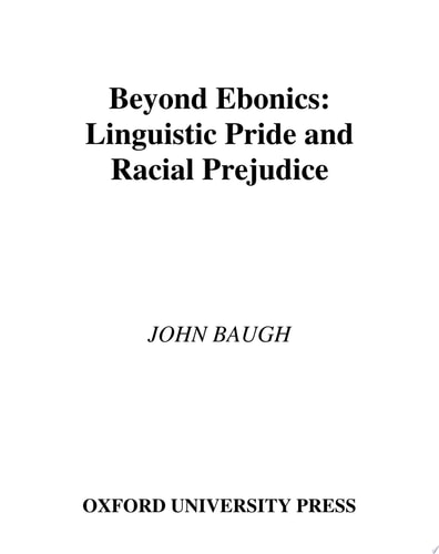 Beyond Ebonics