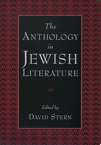 The Anthology in Jewish Literature
