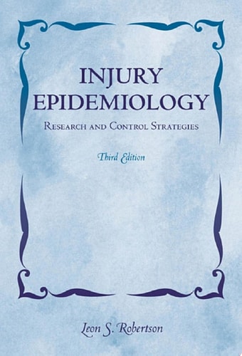 Injury Epidemiology: Research and Control Strategies