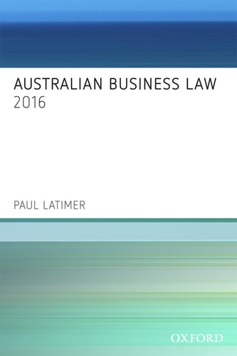 Australian Business Law 2016