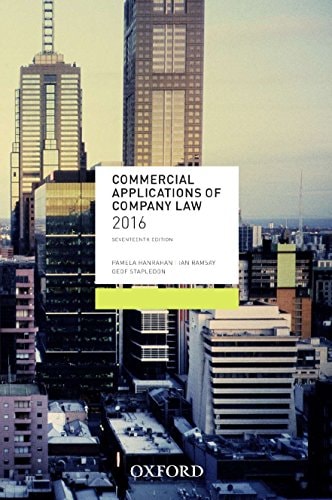 Commercial Applications of Company Law