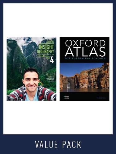Oxford Insight Geography AC for NSW Stage 4: Atlas Value Pack