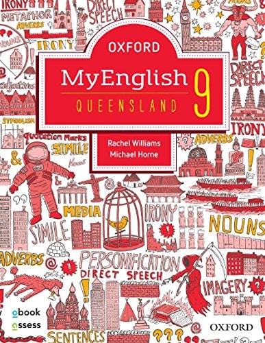 Oxford MyEnglish 9 for QLD Curriculum: Student Book + Obook/assess + Upskill