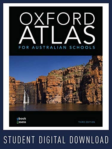 Oxford Atlas For Australian Schools: Student Obook Assess (Code Card)