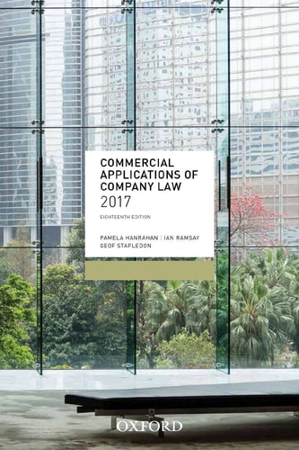Commercial Applications of Company Law