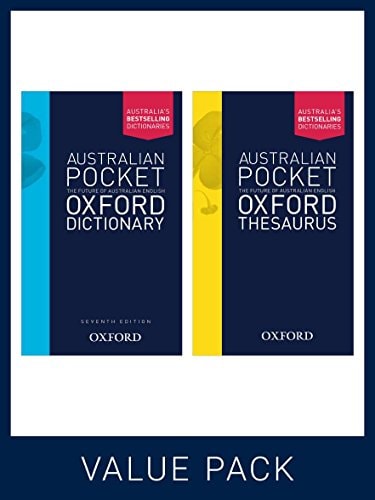 Australian Pocket Oxford Dictionary and Australian Pocket Oxford Thesaurus Value Pack