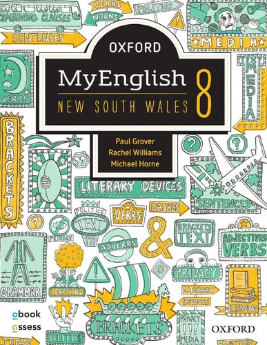 Oxford MyEnglish 8 NSW: Student Book + Obook Assess
