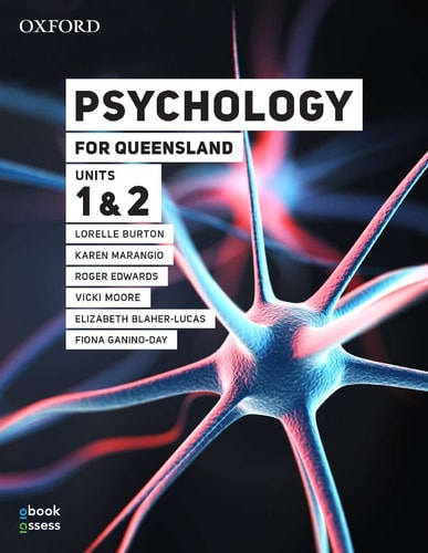 Psychology for Queensland Units 1 & 2: Student Book + Obook Assess