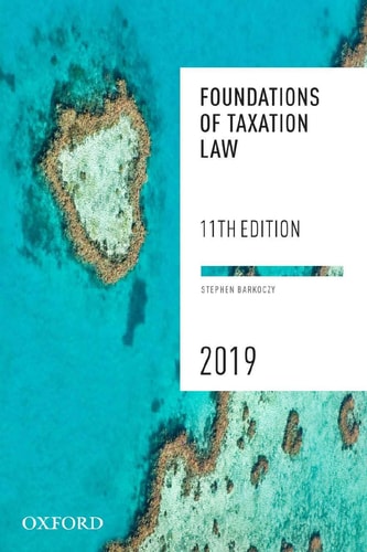 Foundations of Taxation Law