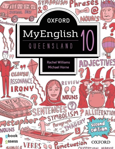 Oxford MyEnglish 10 QLD: Student Book + Obook Assess