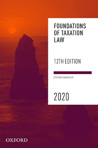 Foundations of Taxation Law