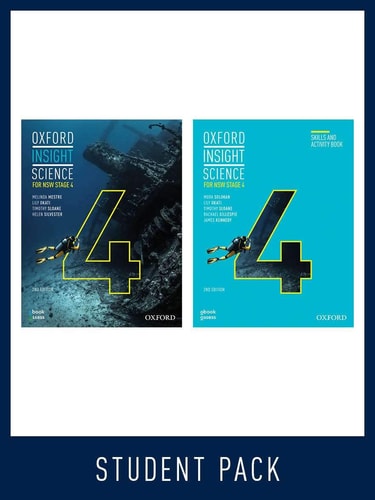 Oxford Insight Science for NSW Stage 4: 2E Student Book/Workbook Student Pack