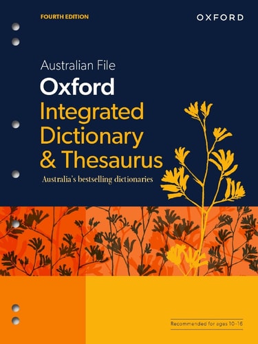Australian Integrated File Oxford Dictionary & Thesaurus