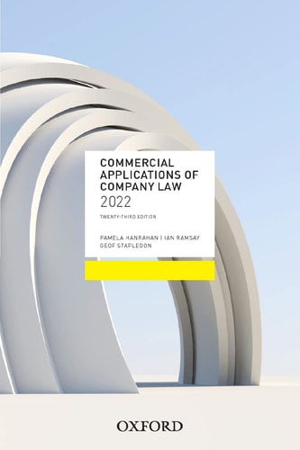 Commercial Applications of Company Law