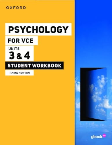 Psychology for VCE Unit 3 & 4 Student Workbook + obook pro