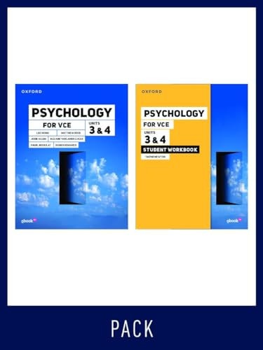 Psychology for VCE Units 3 & 4 Student Pack: Victorian Curriculum