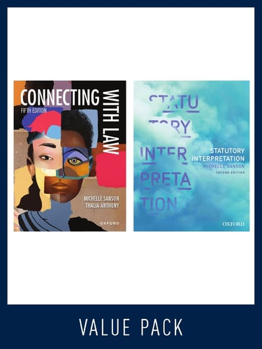 Connecting with Law and Statutory Interpretation: Value Pack