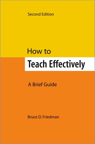 How to Teach Effectively: A Brief Guide