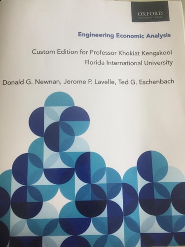 Engineering Economic Analysis