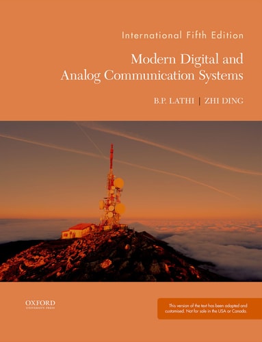 Modern Digital and Analog Communication Systems