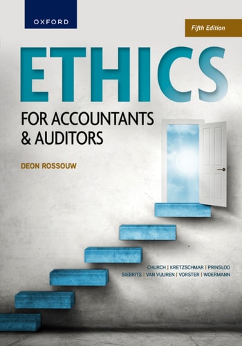 Ethics for Accountants and Auditors 5e