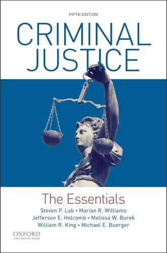 Criminal Justice The Essentials