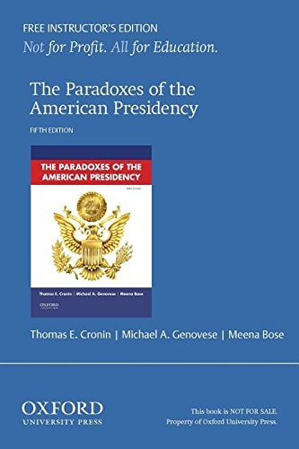 Paradoxes of the American Presidency