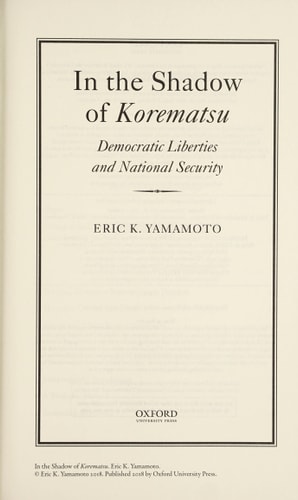 In the Shadow of Korematsu: Democratic Liberties and National Security