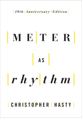 Meter as Rhythm