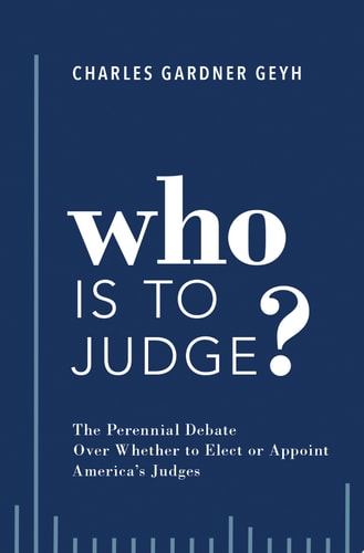 Who Is To Judge?