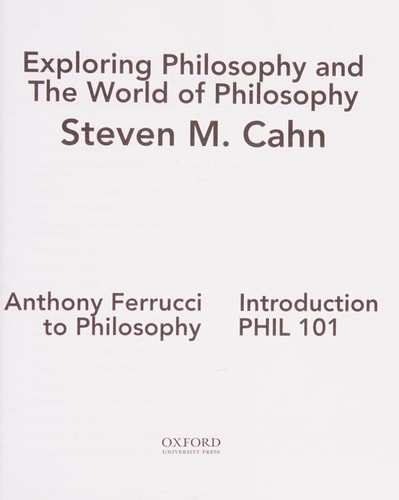 Exploring Philosophy
