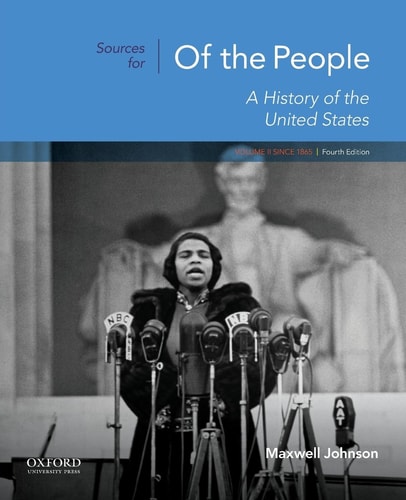 Sources for Of the People: Volume II: Since 1865