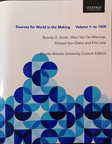 World in the Making: Sources