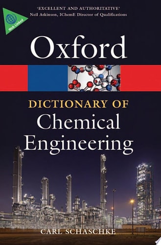 A Dictionary of Chemical Engineering