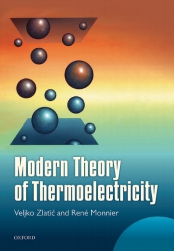 Modern Theory of Thermoelectricity